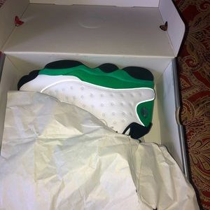 Jordan 13 lucky green